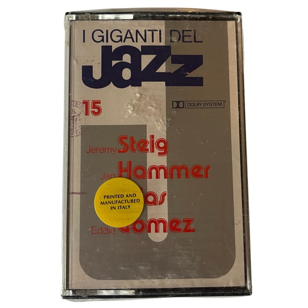 I Giganti Del Jazz Vintage Cassette Tape Rare Italian Jazz